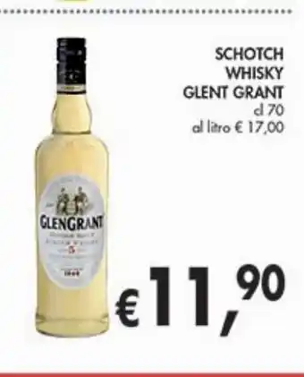 Supermercato Coal Scotch whisky gelet grant offerta