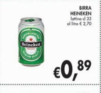 Supermercato Coal Birra heineken offerta