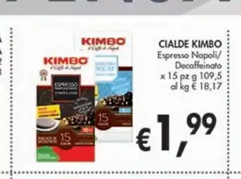 Supermercato Coal Cialde kimbo offerta