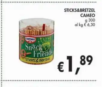 Sticks & bretzel cameo