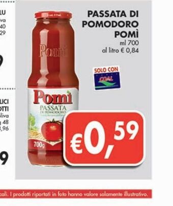 Supermercato Coal Passata di pomodoro pomì offerta