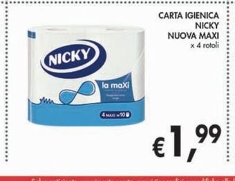 Carta igienica nicky