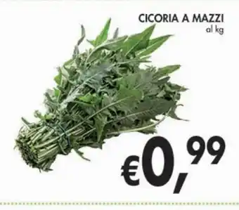 Cicoria a mazzi al kg