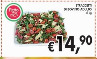 Straccetti di bovino adulto al kg
