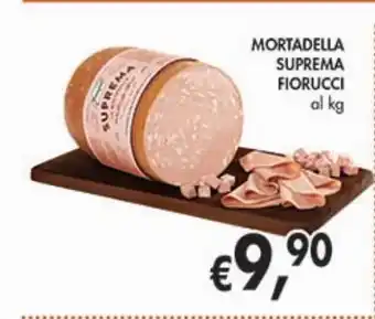 Mortadella suprema fiorucci al kg