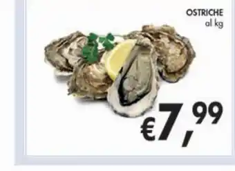 Ostriche al kg