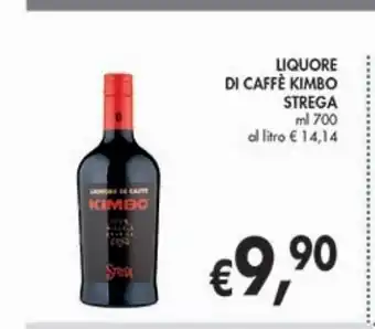 Liquore di caffè kimbo strega ml 700