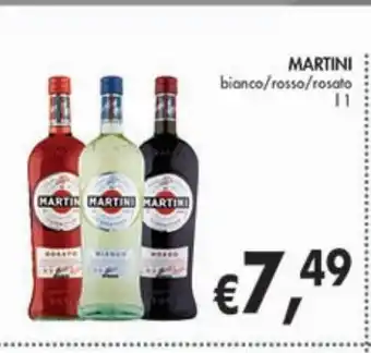 Martini bianco / rosato / rosso 1 lt