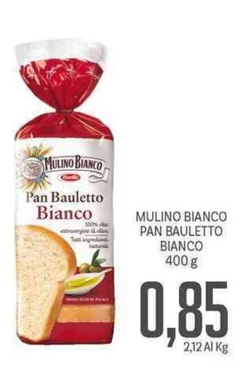Supermercati Piccolo Mulino Bianco Pan Bauletto 400 g offerta