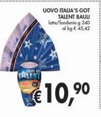 Superstore Coal Uovo italia's got talent bauli g 240 offerta