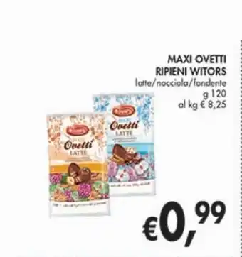 Maxi ovetti ripieni witor's g 120