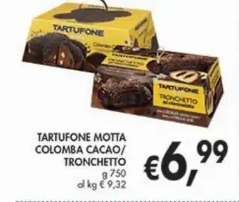 Superstore Coal Tartufone motta colomba cacao / tronchetto g 750 offerta