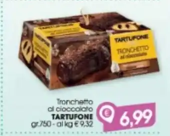 Tronchetto al cioccolato tartufone