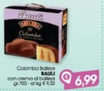 Despar Colomba baileys bauli offerta