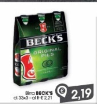 Despar Birra beck's offerta