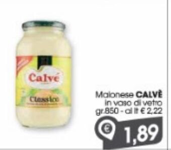 Despar Maionese calvé offerta