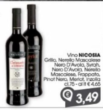 Despar Vino nicosia offerta