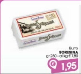 Despar Burro soresina offerta