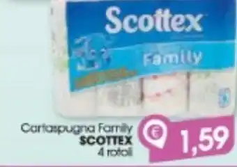 Despar Cartaspugna family scottex offerta