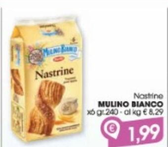 Despar Nastrine mulino bianco offerta