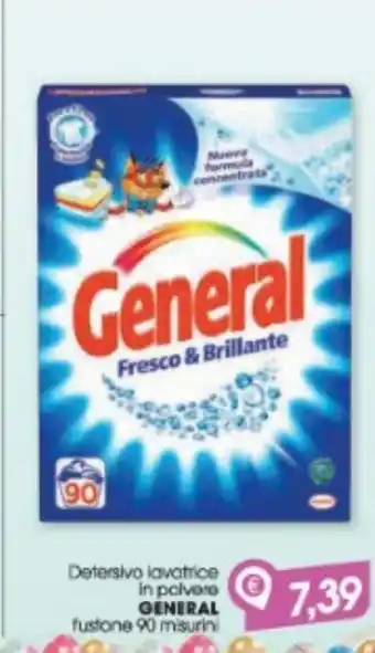 Despar Detersivo lavatrice in polvere general offerta