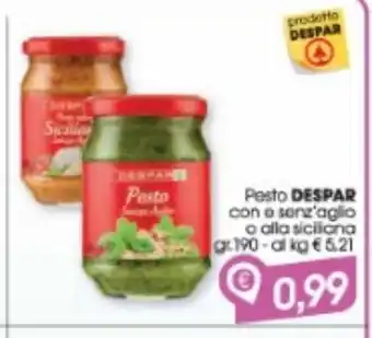 Despar Pesto despar offerta