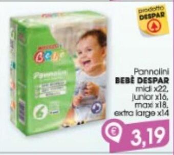 Despar Pannolini bebé despar offerta
