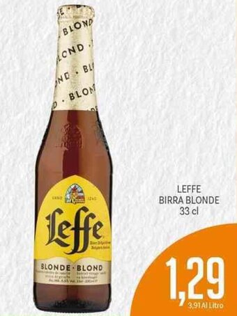 Supermercati Piccolo Leffe Birra Blonde 33 cl offerta