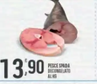 Despar Pesce spada decongelato offerta