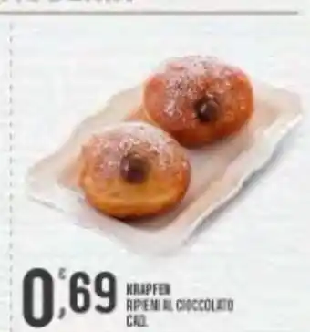 Despar Krapfen ripieni al cioccolato offerta