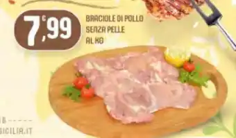 Despar Braciole di pollo senza pelle offerta