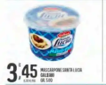 Despar Mascarpone santa lucia galbani offerta
