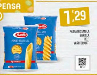 Despar Pasta di semola barilla offerta