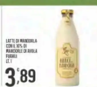 Despar Latte di mandorla con il 16% di mandorle di avola fugali offerta