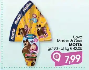 Despar Uovo masha&orso motta offerta