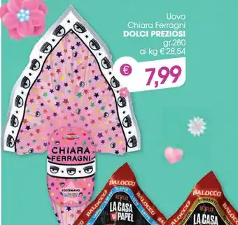 Despar Uovo chiara ferragni dolci preziosi offerta