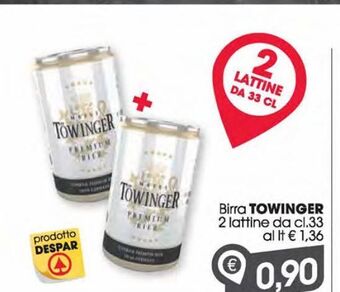 Despar Birra towinger offerta
