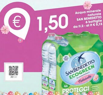 Despar Acqua minerale naturale san benedetto offerta