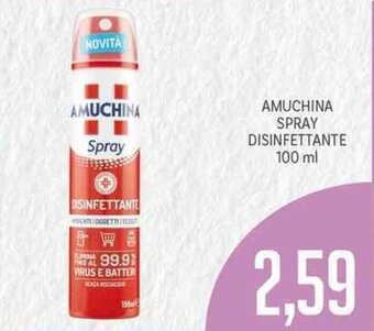 Supermercati Piccolo Amuchina Spray Disinfettante 100 ml offerta