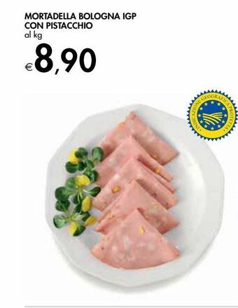 Bennet Mortadella bologna igp con pistacchio offerta