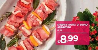 Bennet Spiedini rustici di suino ambrosini offerta