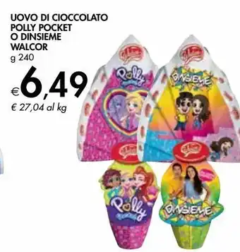 Bennet Uovo di cioccolato polly pocket o dinsieme walcor g 240 offerta