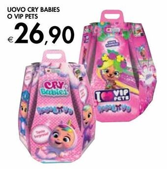 Bennet Uovo cry babies o vip pets offerta