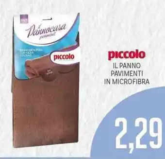 Piccolo Il Panno Pavimenti in Microfibra