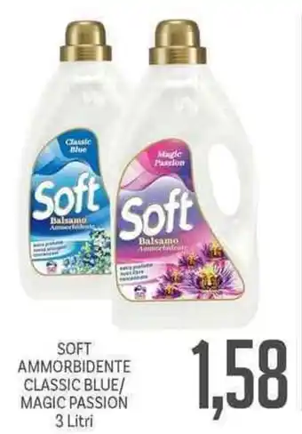 Soft Ammorbidente Classic Blue/Magic Passion 3 Litri