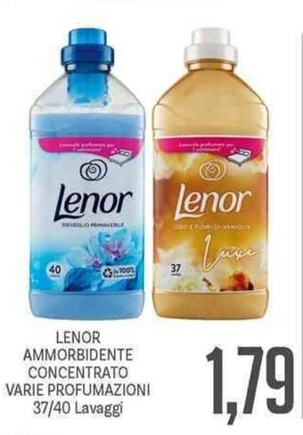 Supermercati Piccolo Lenor Ammorbidente Concentrato Varie Profumazioni 37/40 Lavaggi offerta