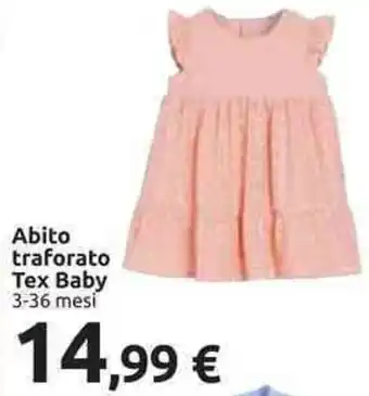 Carrefour Tex Baby Abito traforato 3-36 mesi offerta