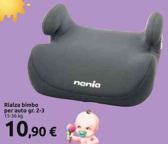 Carrefour Rialza bimbo per auto gr. 2-3 offerta