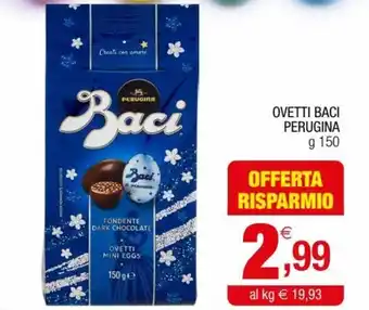 Gran mercato Perugina Baci Ovetti 150 g offerta