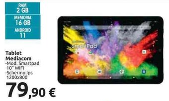 Carrefour Tablet Mediacom offerta